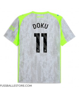 Günstige Manchester City Jeremy Doku #11 3rd trikot 2025-26 Kurzarm